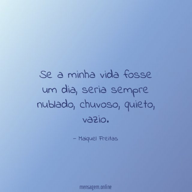 Se a minha vida fosse um dia