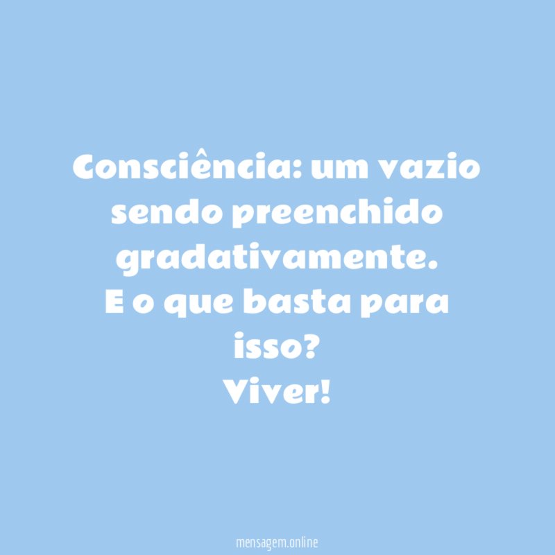 Consciência