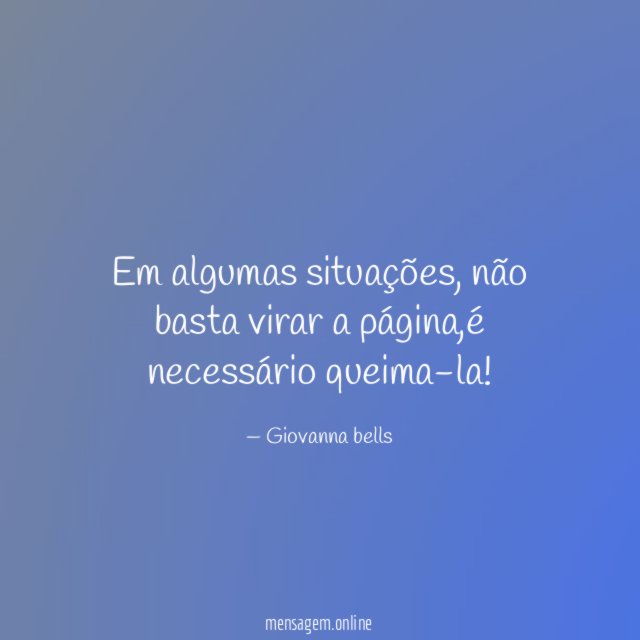 Em algumas situações