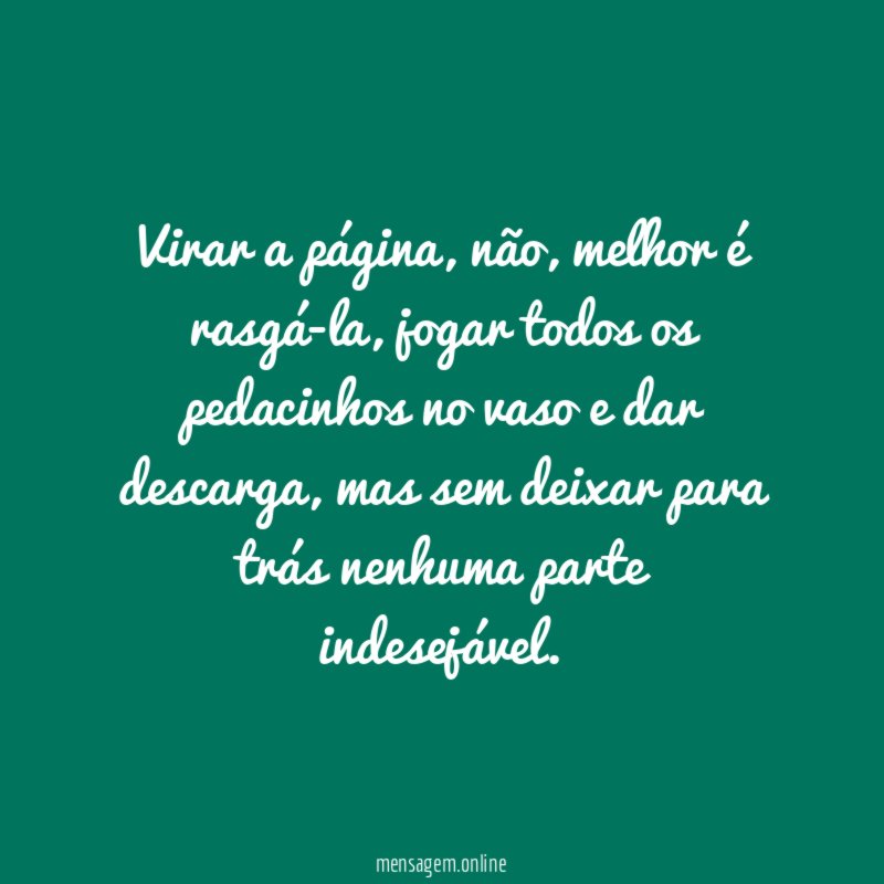 Virar a página