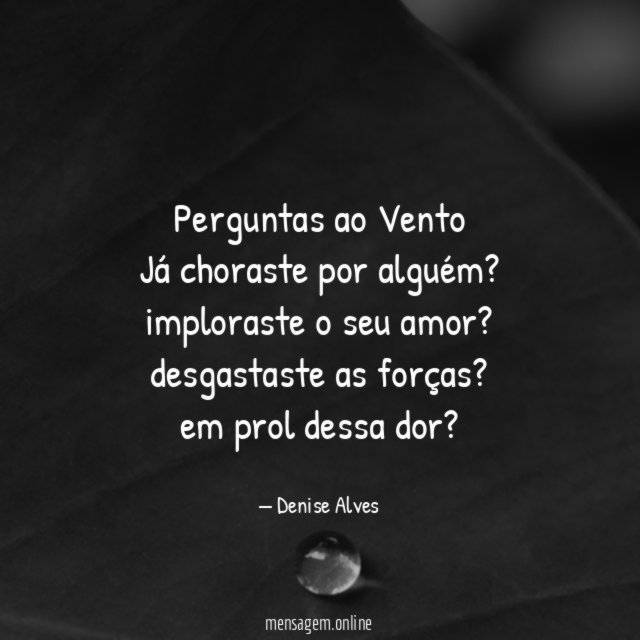 Perguntas ao Vento
