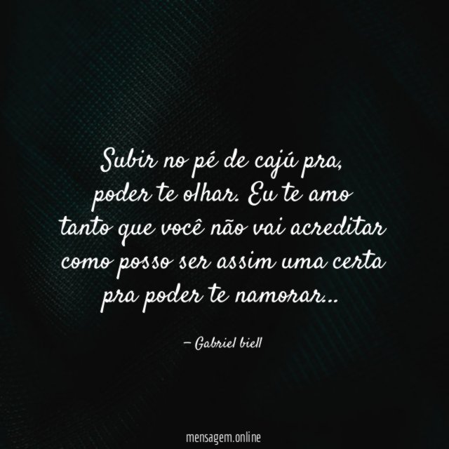 Subir no pé de cajú pra