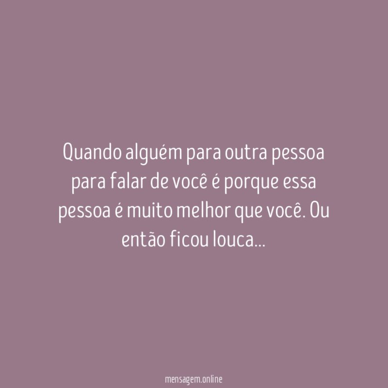 Quando alguém para outra pessoa para falar de