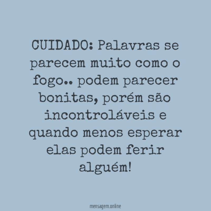CUIDADO