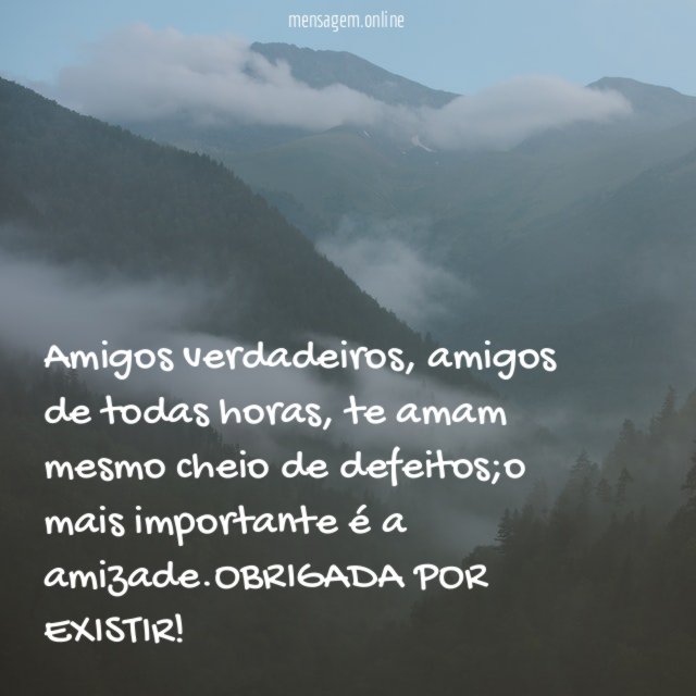 Amigos verdadeiros