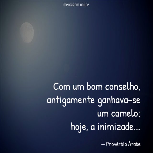 Com um bom conselho