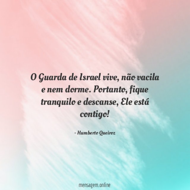O Guarda de Israel vive