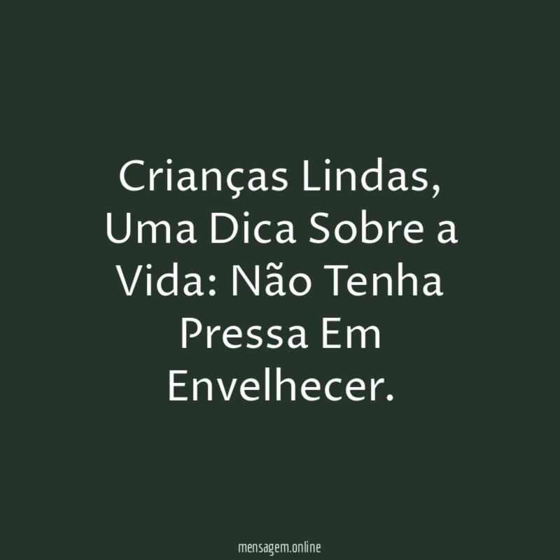 Crianças Lindas