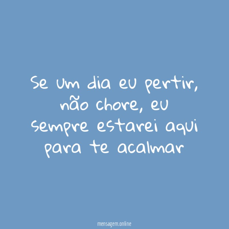 Se um dia eu pertir