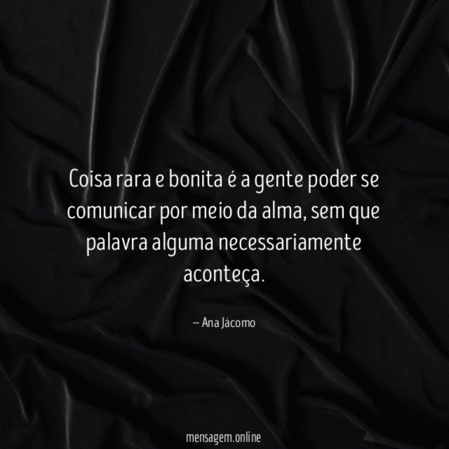 Coisa rara e bonita é a gente poder