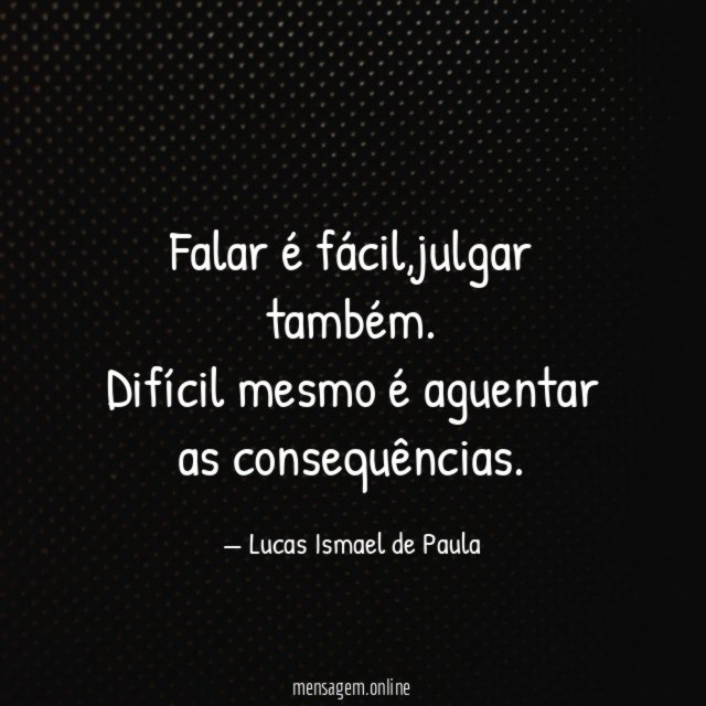 Falar é fácil