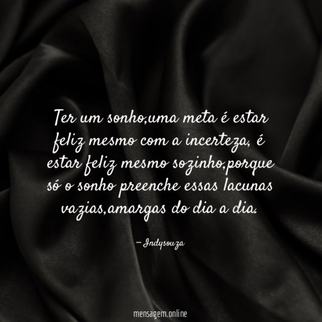 Ter um sonho
