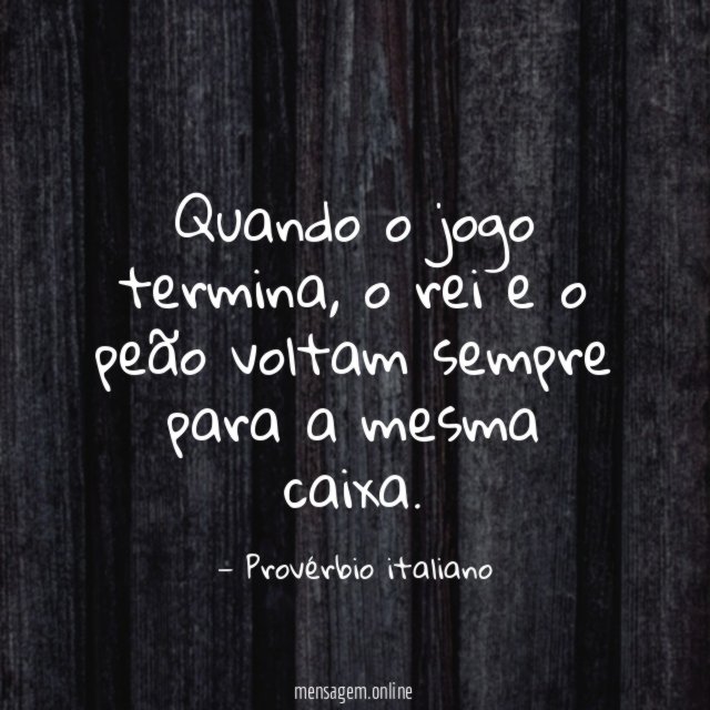 Quando o jogo termina