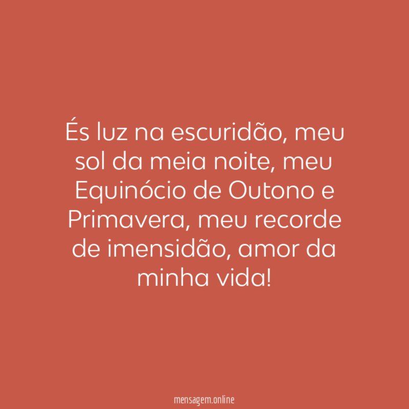 És luz na escuridão