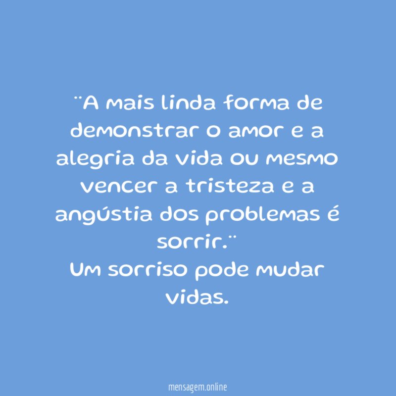 ¨A mais linda forma de demonstrar o amor