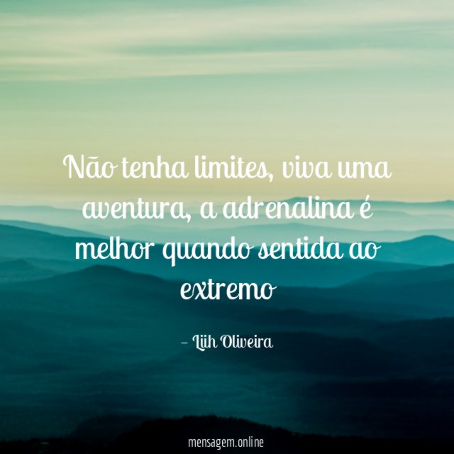 Não tenha limites