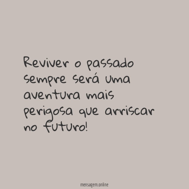 Reviver o passado sempre será uma aventura mais