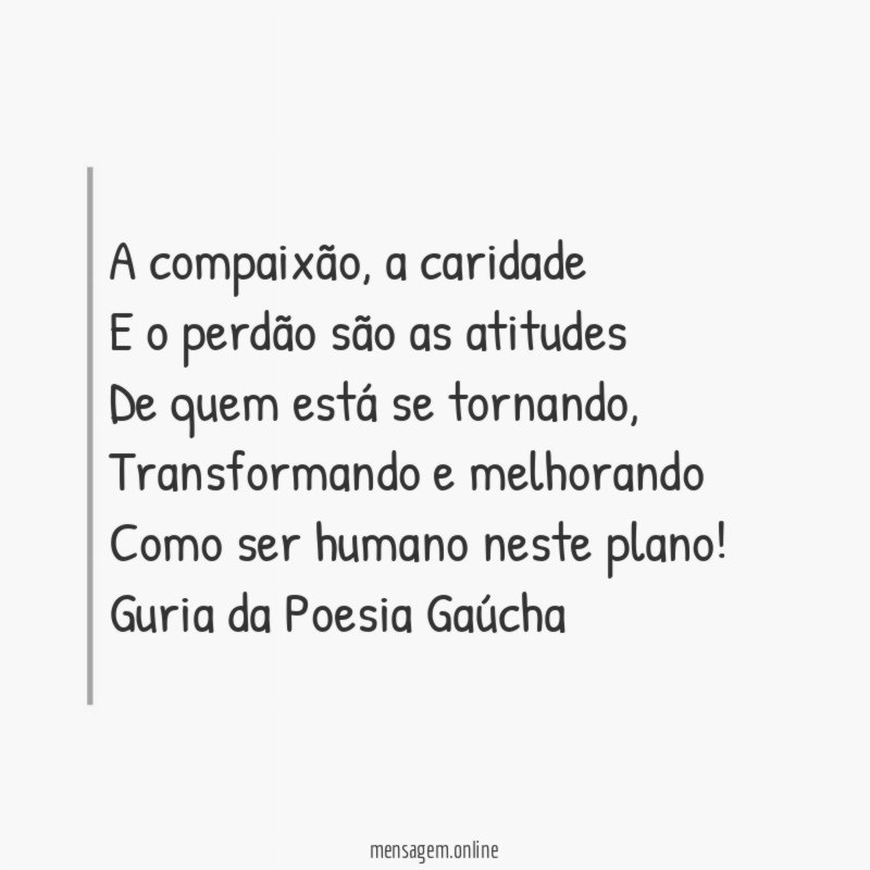 A compaixão