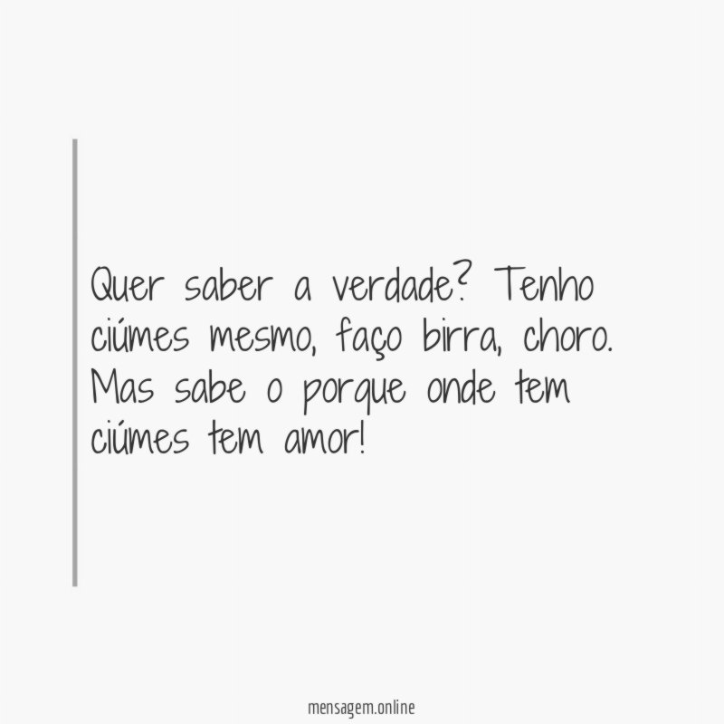Quer saber a verdade