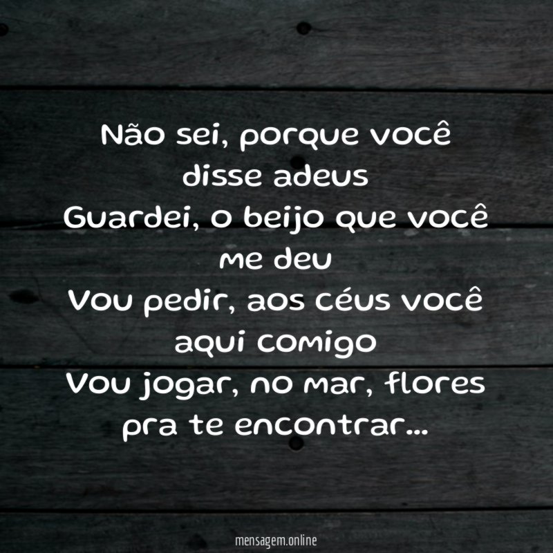 Não sei