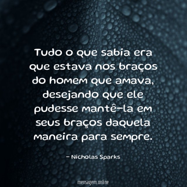 Tudo o que sabia era que estava nos