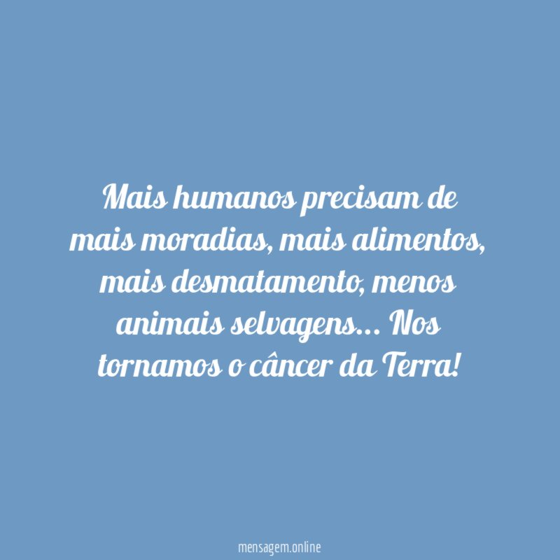 Mais humanos precisam de mais moradias