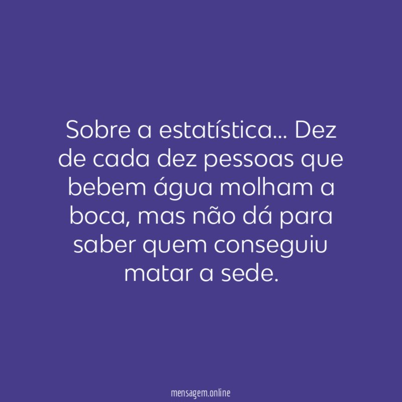 Sobre a estatística
