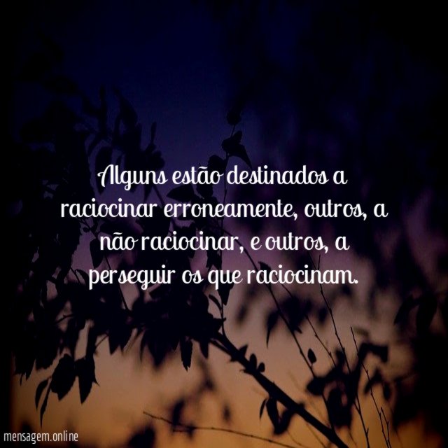 Alguns estão destinados a raciocinar erroneamente