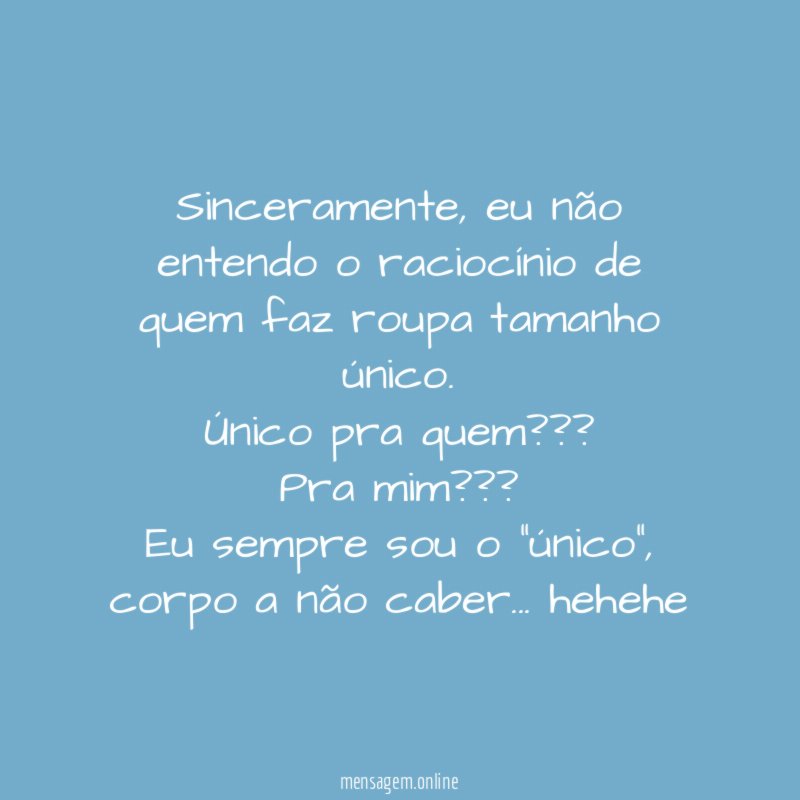 Sinceramente
