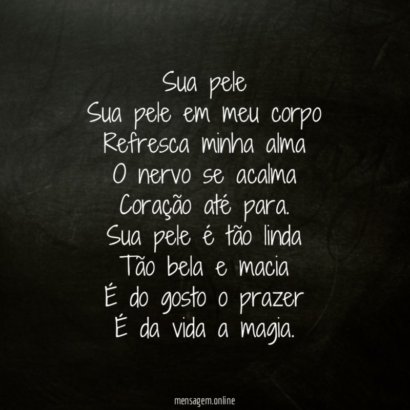 Sua pele