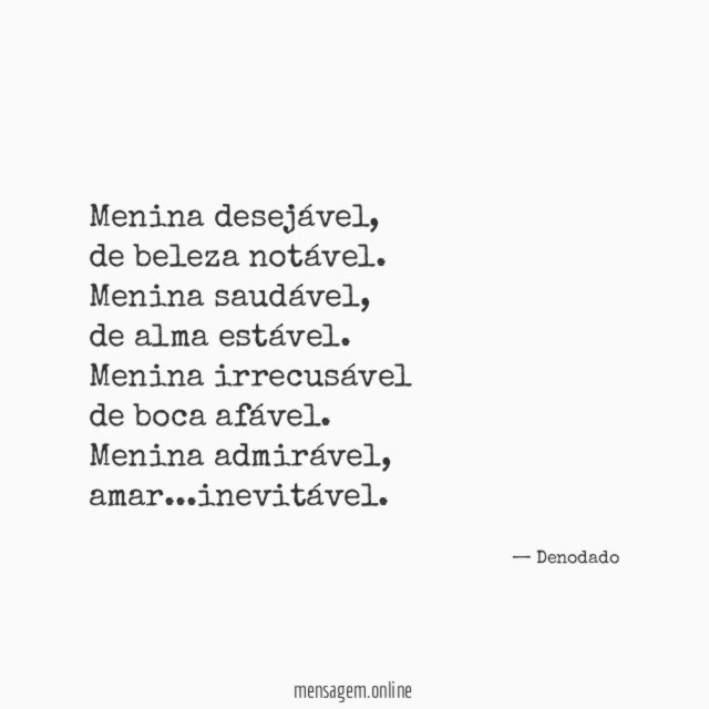 Menina desejável