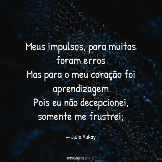 Meus impulsos