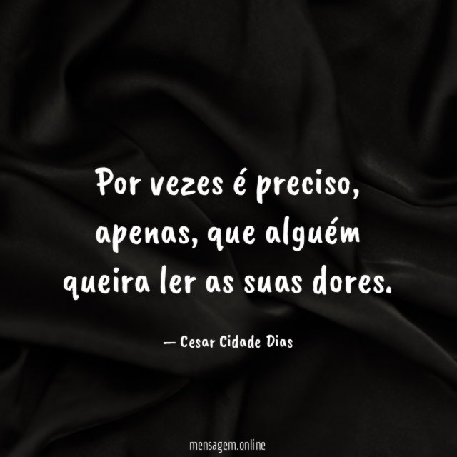 Por vezes é preciso