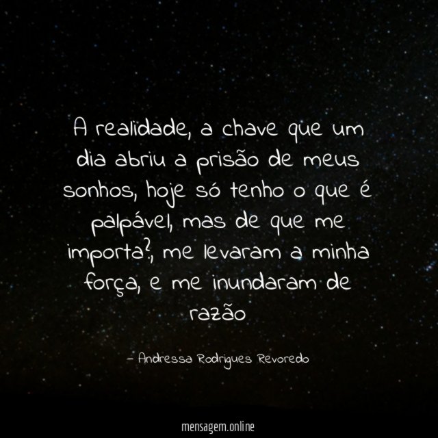 A realidade