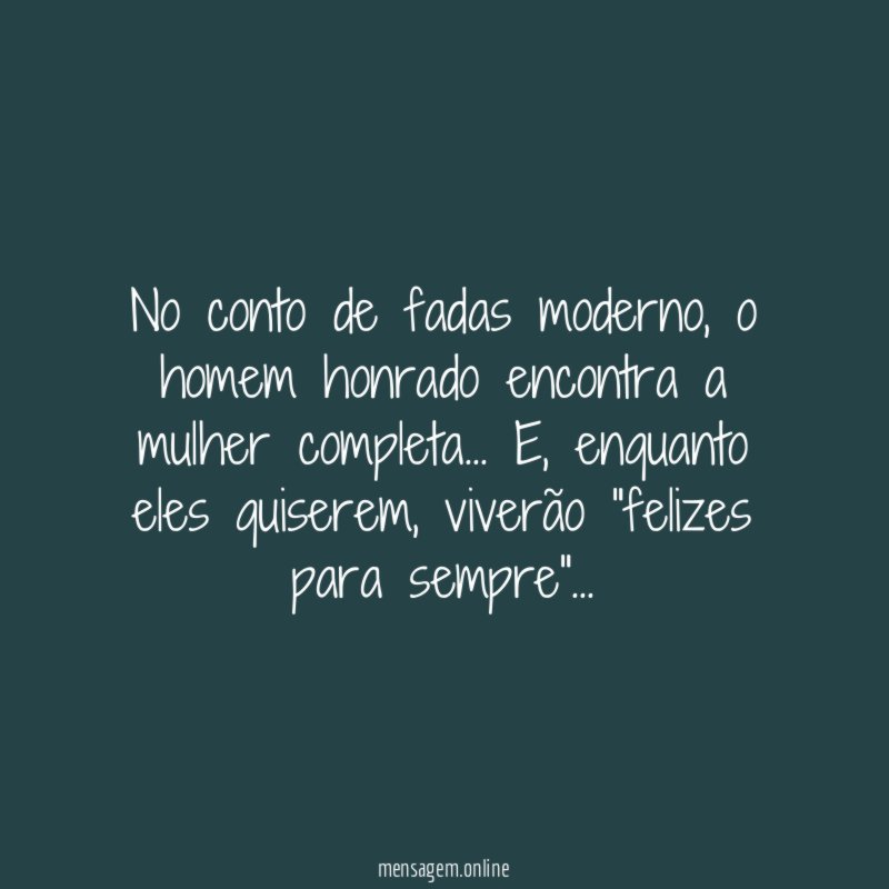 No conto de fadas moderno
