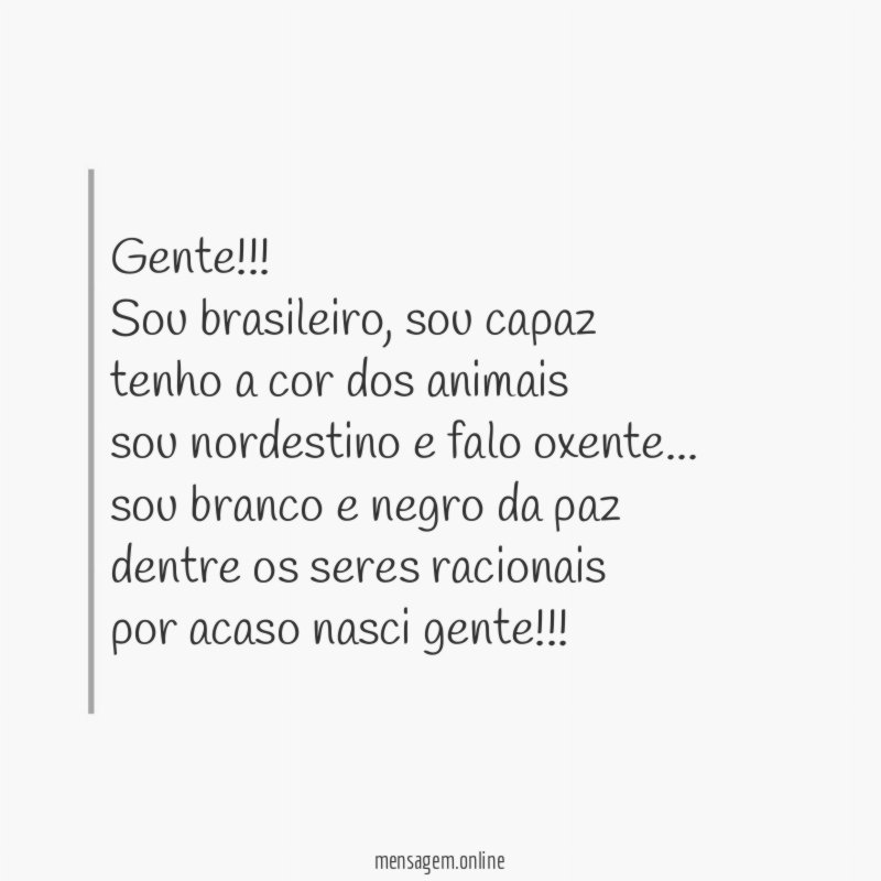 Gente!!!