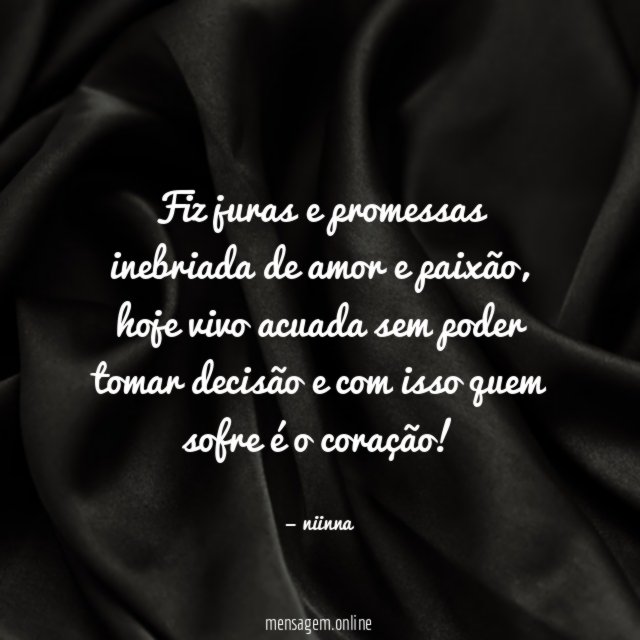 Fiz juras e promessas inebriada de amor e paixão