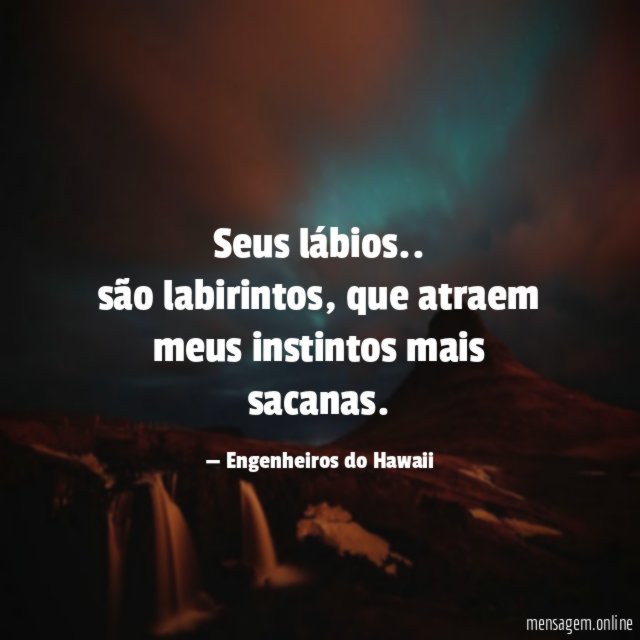 Seus lábios..