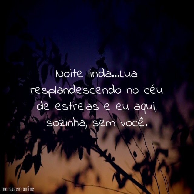 Noite linda