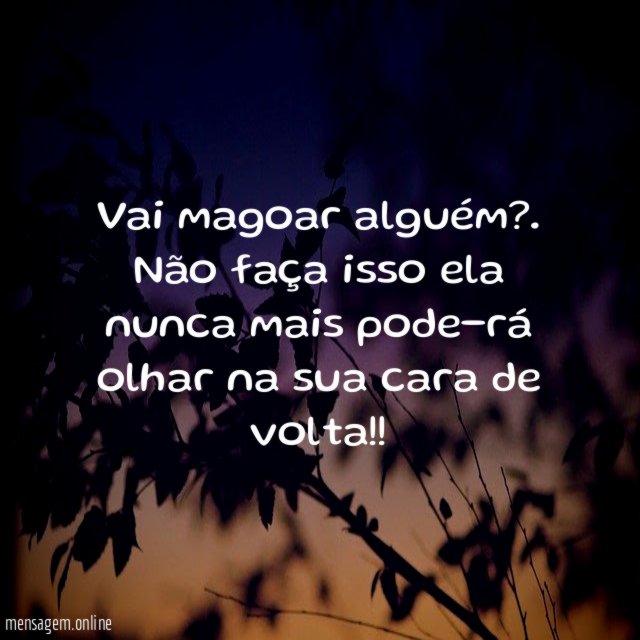 Vai magoar alguém