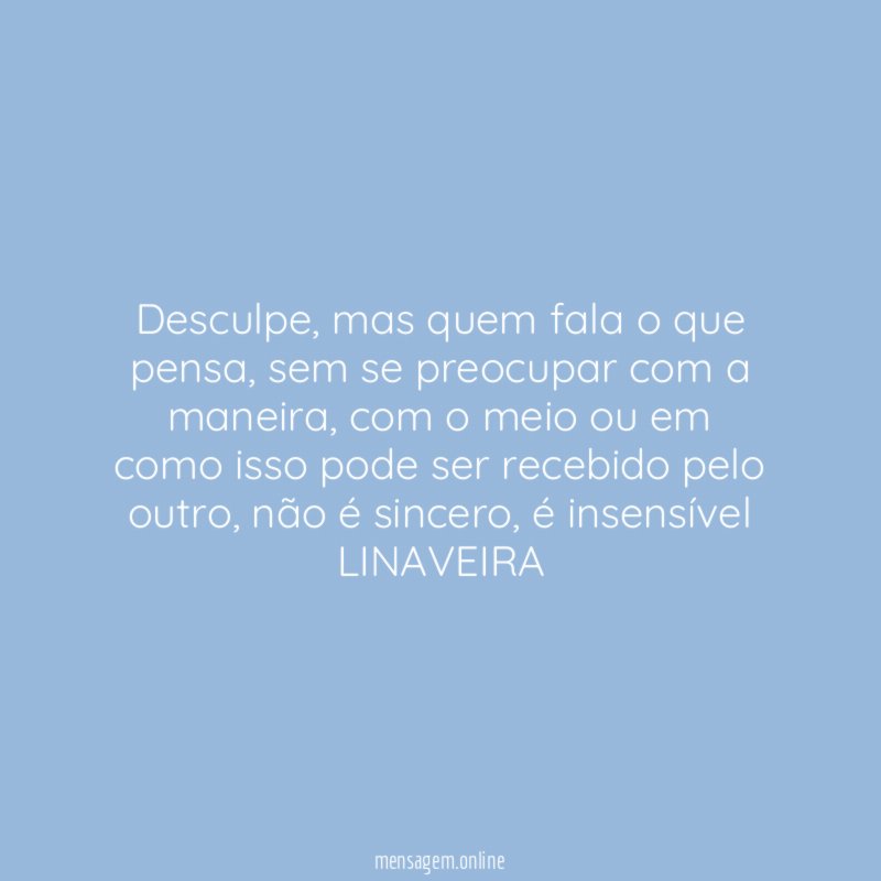 Desculpe