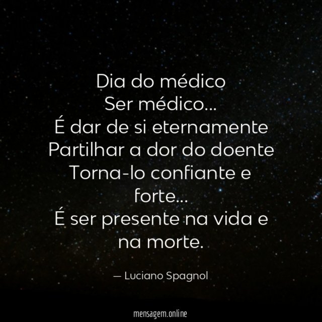 Dia do médico