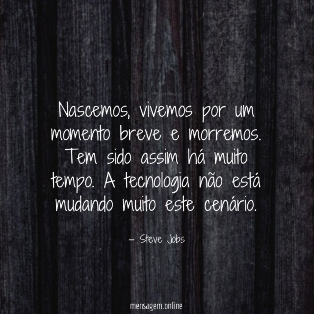 Nascemos