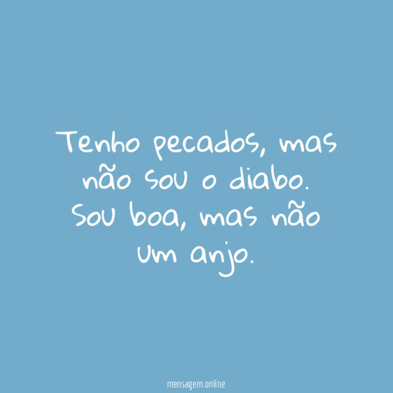 Tenho pecados