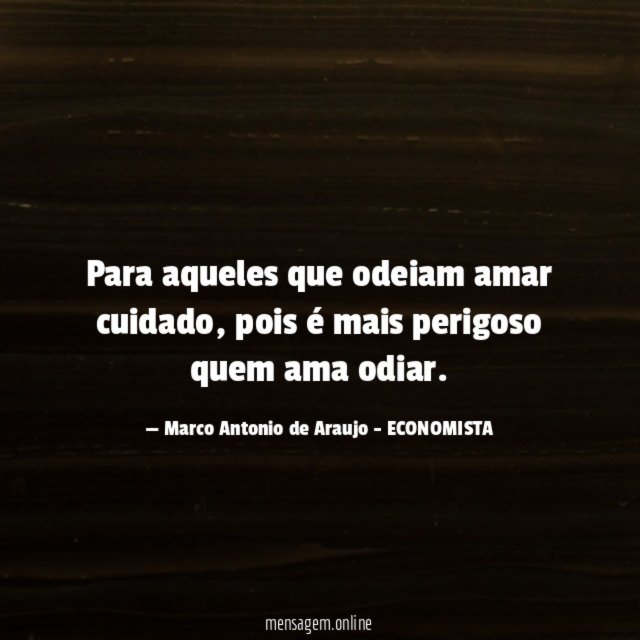 Para aqueles que odeiam amar cuidado