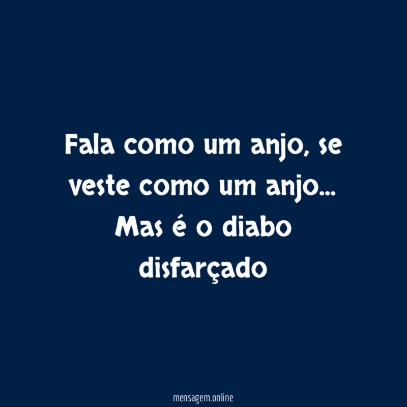 Fala como um anjo