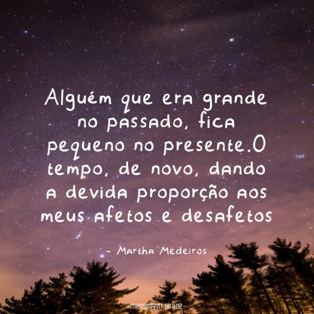 Alguém que era grande no passado