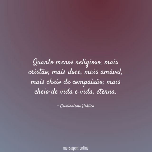Quanto menos religioso