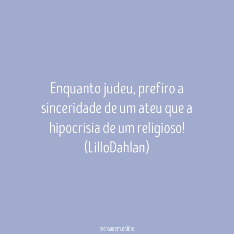 Enquanto judeu