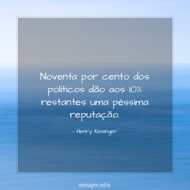 Noventa por cento dos políticos dão aos 10%